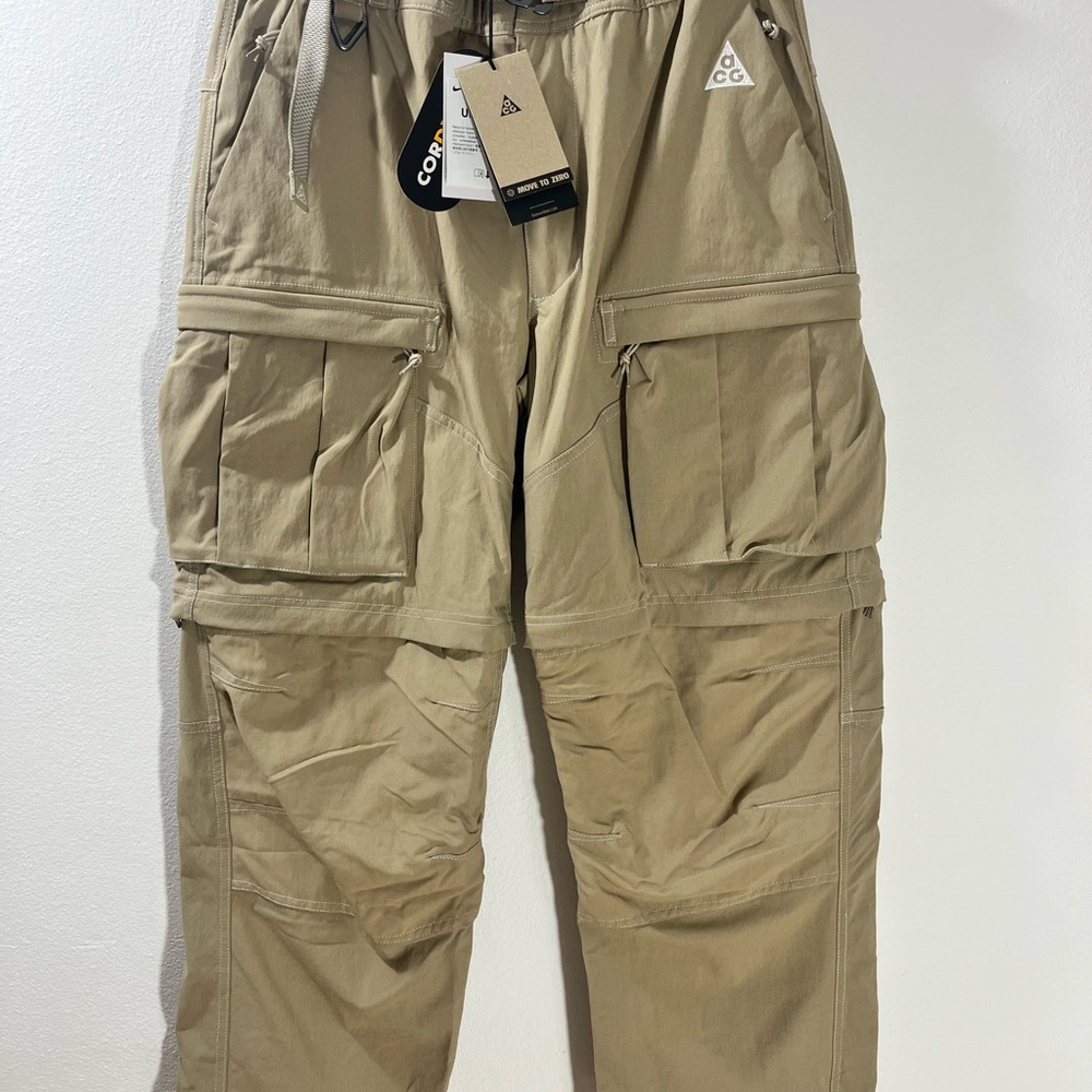 Nike ACG Smith Summit Convertible Cargo Pants Khaki FN0428-247 Men’s Size Medium